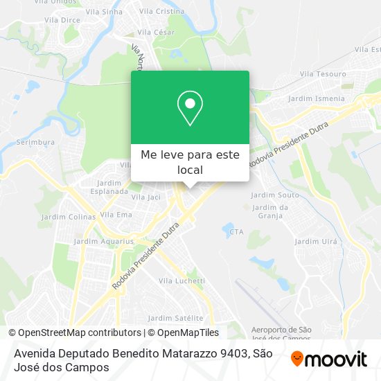 Avenida Deputado Benedito Matarazzo 9403 mapa