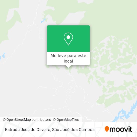 Estrada Juca de Oliveira mapa