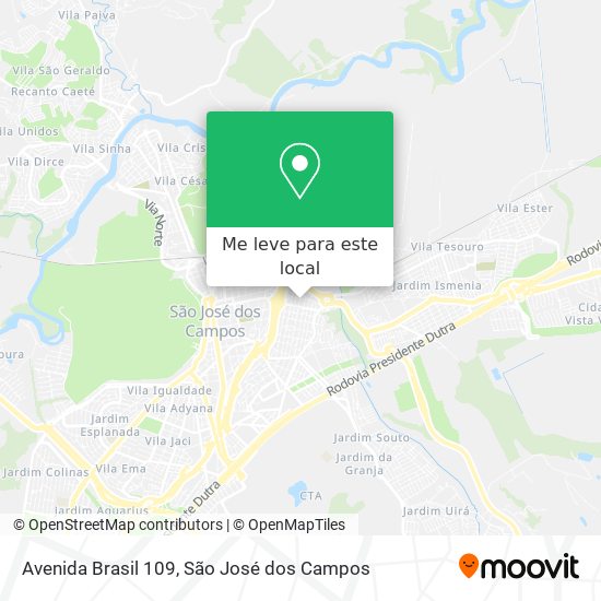 Avenida Brasil 109 mapa