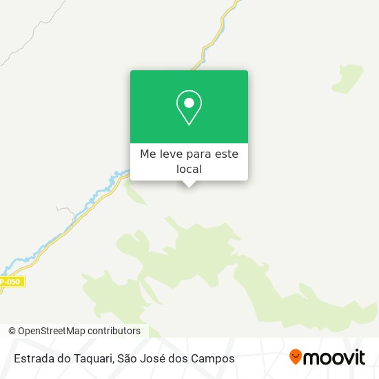 Estrada do Taquari mapa