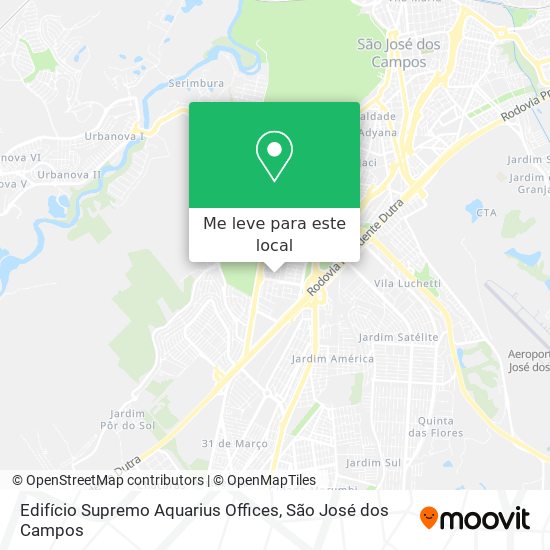 Edifício Supremo Aquarius Offices mapa