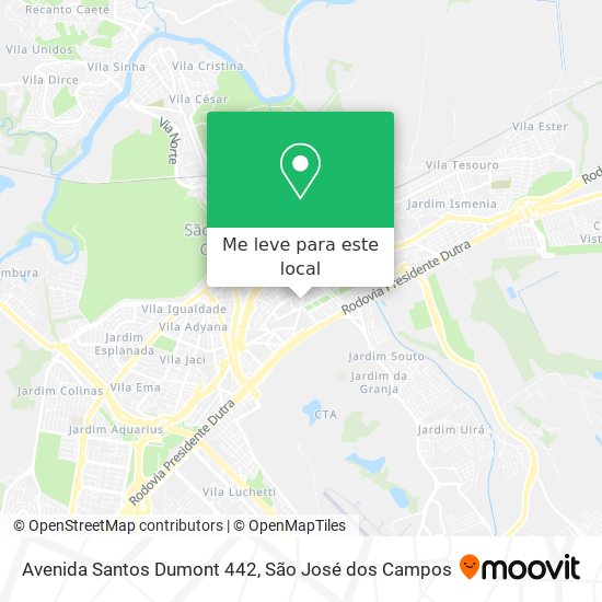 Avenida Santos Dumont 442 mapa