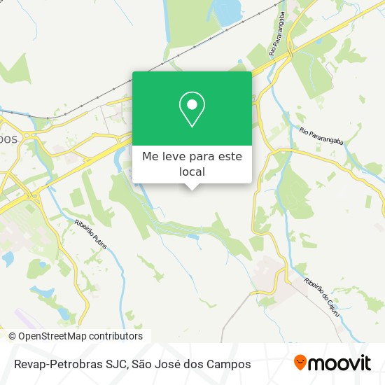 Revap-Petrobras SJC mapa