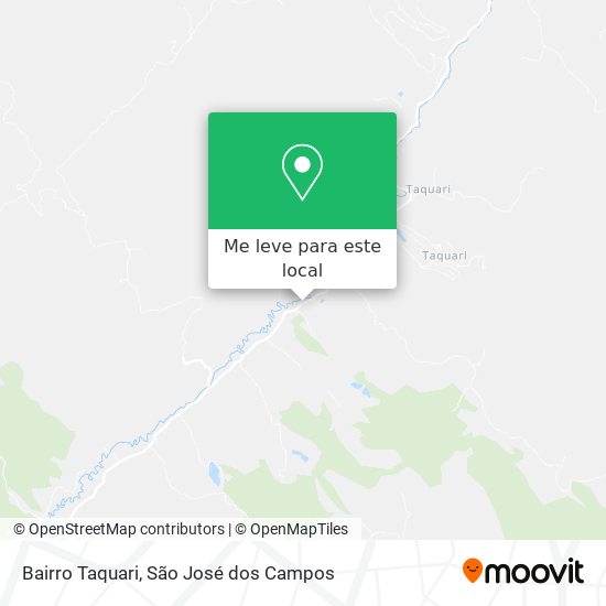 Bairro Taquari mapa