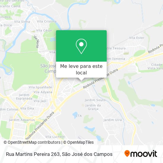 Rua Martins Pereira 263 mapa