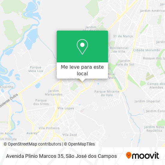 Avenida Plinio Marcos 35 mapa