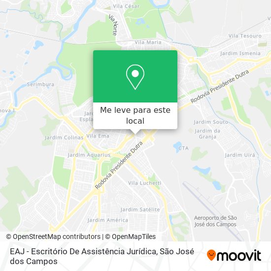 EAJ - Escritório De Assistência Jurídica mapa