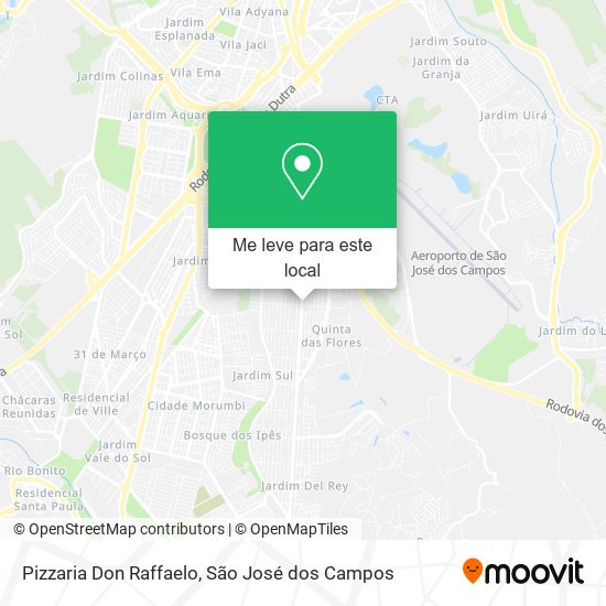 Pizzaria Don Raffaelo mapa