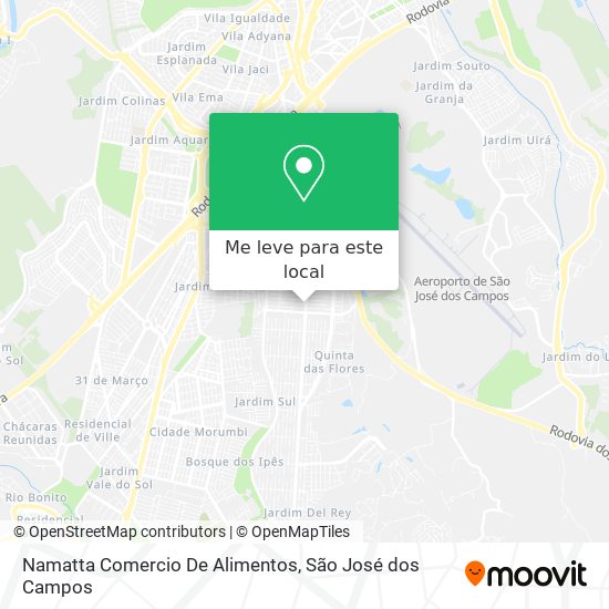 Namatta Comercio De Alimentos mapa