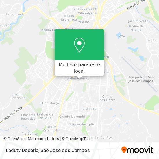 Laduty Doceria mapa