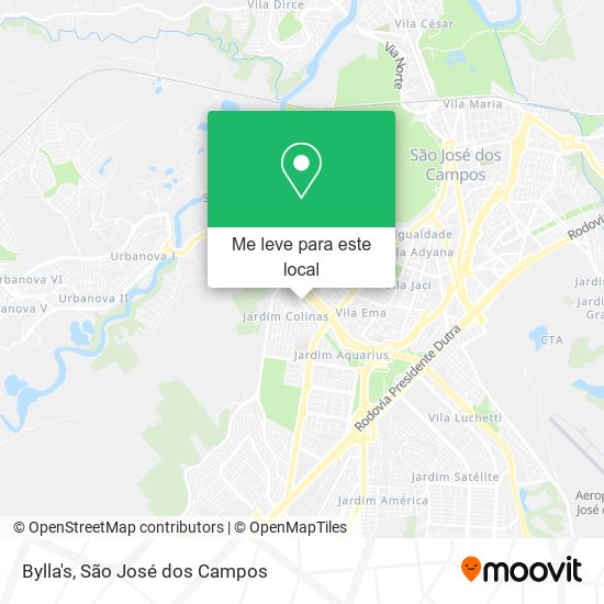 Bylla's mapa