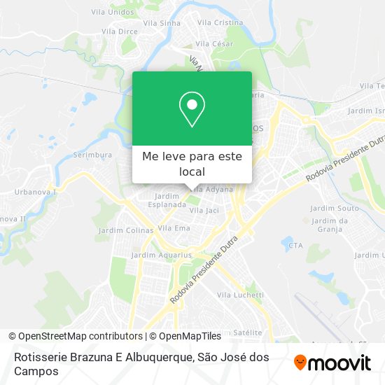 Rotisserie Brazuna E Albuquerque mapa