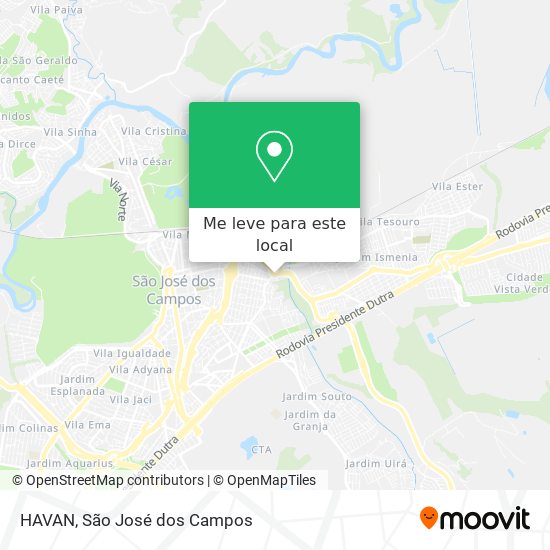 HAVAN mapa