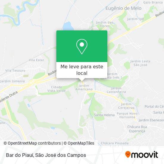 Bar do Piauí mapa