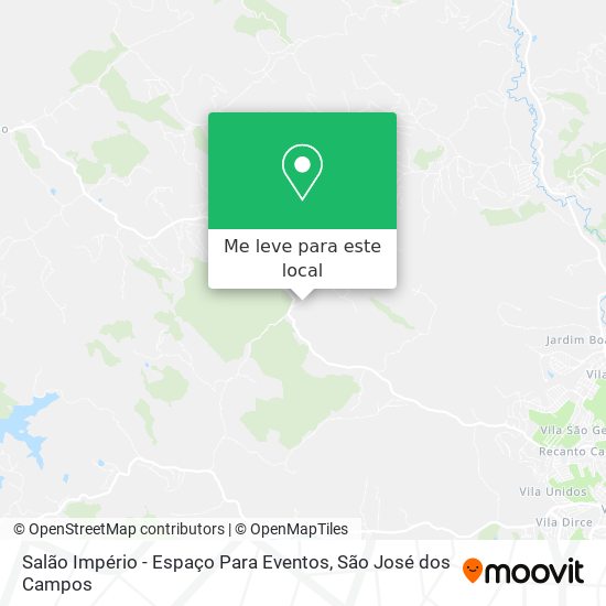 Salão Império - Espaço Para Eventos mapa