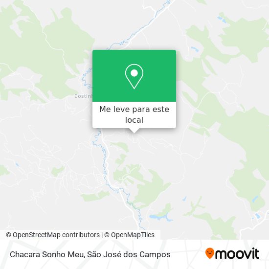 Chacara Sonho Meu mapa