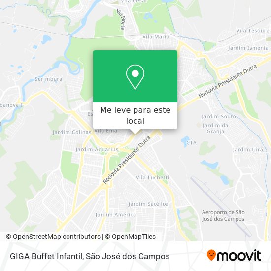 GIGA Buffet Infantil mapa