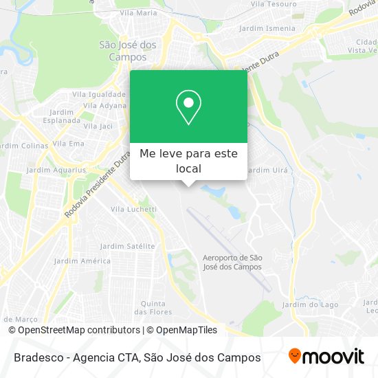 Bradesco - Agencia CTA mapa