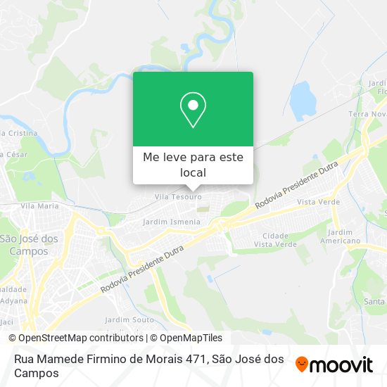 Rua Mamede Firmino de Morais 471 mapa