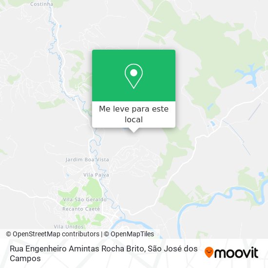 Rua Engenheiro Amintas Rocha Brito mapa