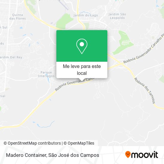 Madero Container mapa
