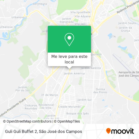 Guli Guli Buffet 2 mapa
