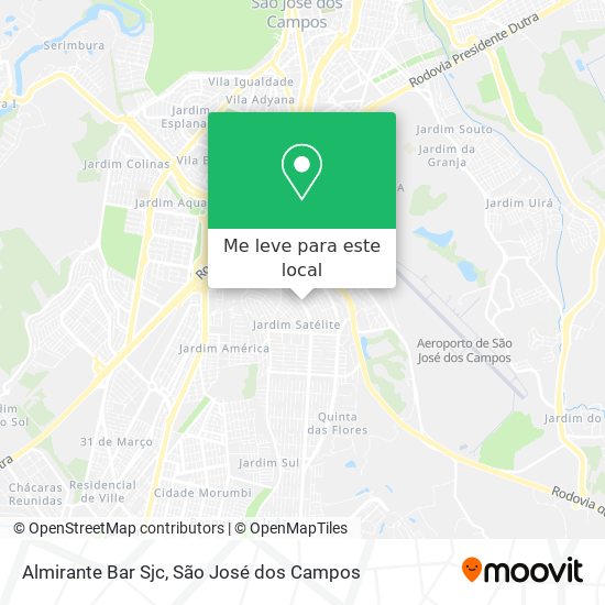 Almirante Bar Sjc mapa