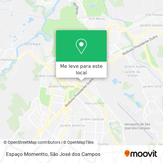 Espaço Momentto mapa