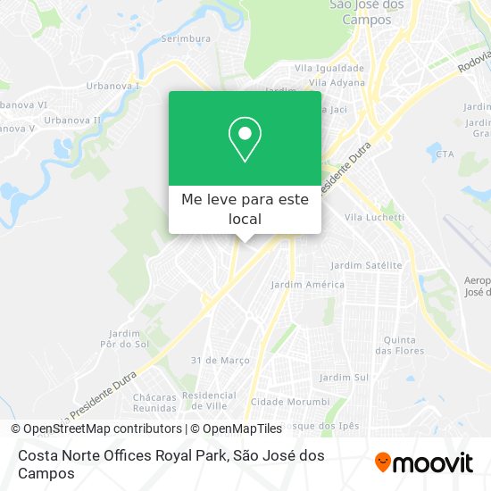 Costa Norte Offices Royal Park mapa