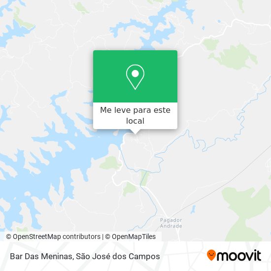 Bar Das Meninas mapa