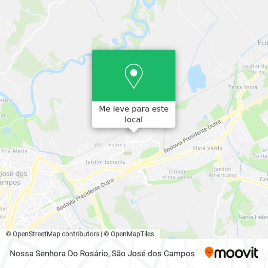 Nossa Senhora Do Rosário mapa