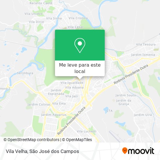Vila Velha mapa