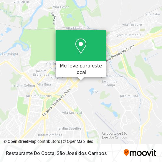 Restaurante Do Cocta mapa