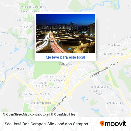 São José Dos Campos mapa