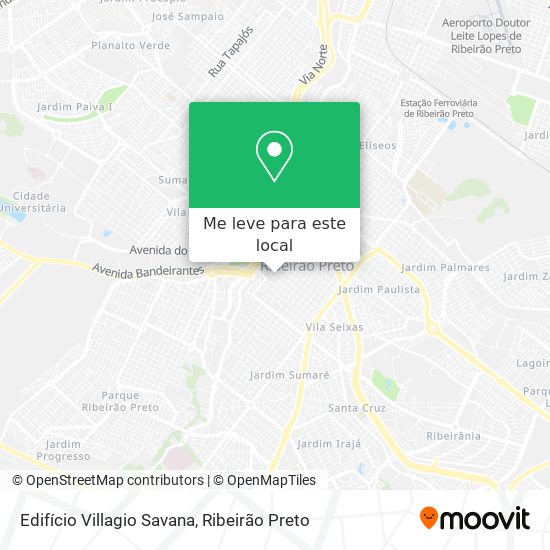 Edifício Villagio Savana mapa