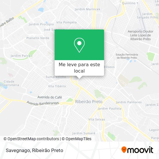 Savegnago mapa