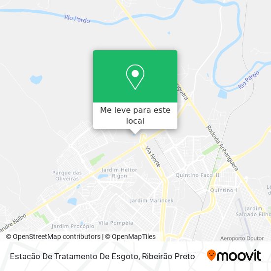 Estacão De Tratamento De Esgoto mapa