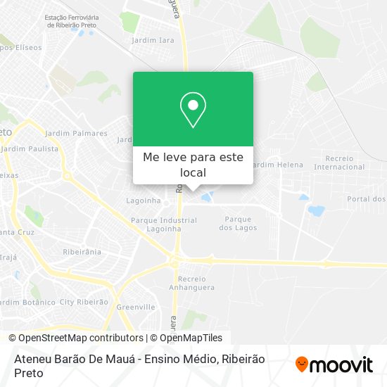 Ateneu Barão De Mauá - Ensino Médio mapa