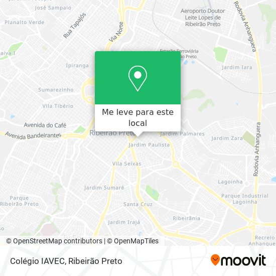 Colégio IAVEC mapa