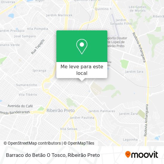Barraco do Betão  O Tosco mapa