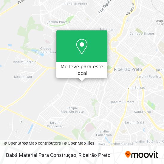 Babá Material Para Construçao mapa