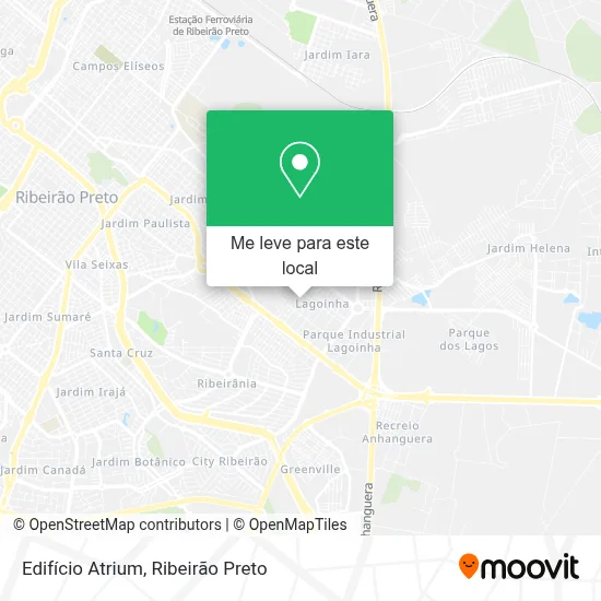 Edifício Atrium mapa