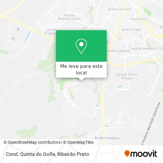 Cond. Quinta do Golfe mapa