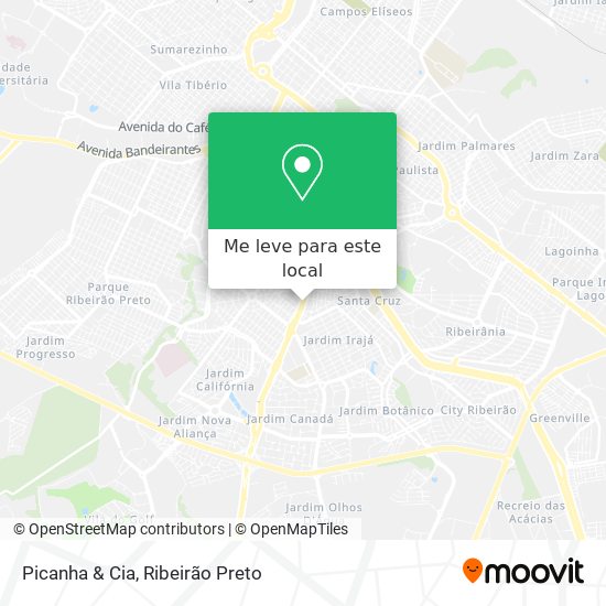 Picanha & Cia mapa