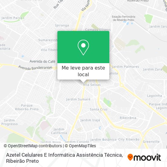 Azetel Celulares E Informática Assistência Técnica mapa