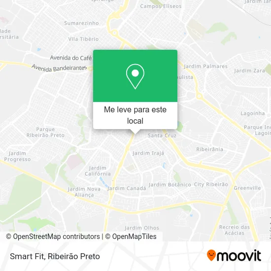 Smart Fit mapa