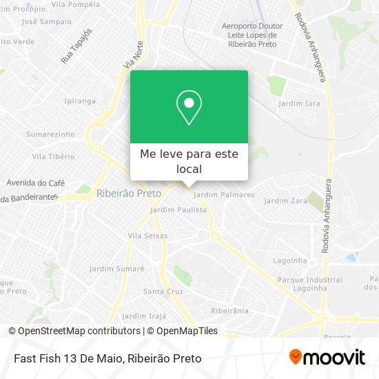 Fast Fish 13 De Maio mapa