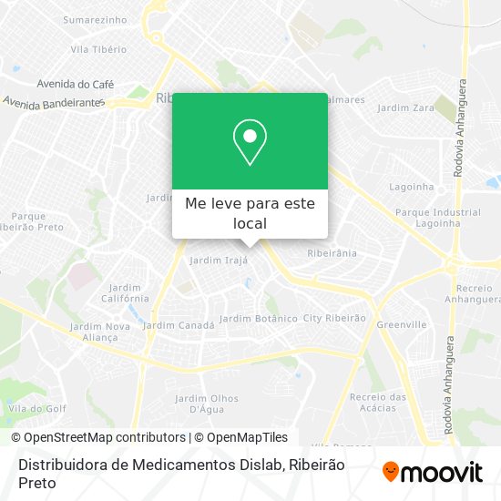 Distribuidora de Medicamentos Dislab mapa