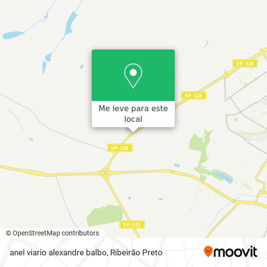anel viario alexandre balbo mapa