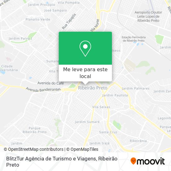 BlitzTur Agência de Turismo e Viagens mapa